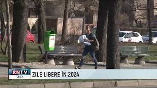 ZILE LIBERE ÎN 2024 [upl. by Nunciata]