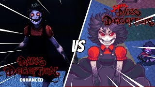 Super Dark Deception VS Dark Deception Elementary Evil Boss Fight [upl. by Cecelia995]