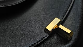 TOTEME T LOCK BAG REVIEW ✨️  6 MONTHS UPDATE [upl. by Phenica]