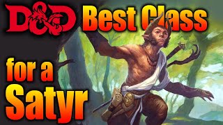 Best Class to Play a Satyr in DampD [upl. by Ednyl403]