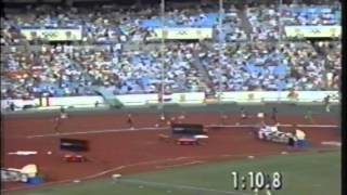 1988 Olympics  Mens 4x400 Meter Relay [upl. by Noy953]