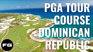 GOLFING PGA Tour Course Punta Cana Corales Dominican Republic [upl. by Skees]