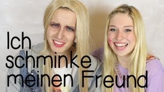 ICH SCHMINKE MEINEN FREUND ♥ [upl. by Aaberg]