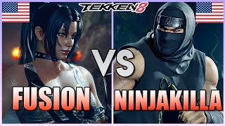 Tekken 8 ▰ Fusion Rank 1 Azucena Vs Ninjakilla Rank 2 Law ▰ Ranked Matches [upl. by Rothstein990]