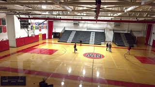 NiagaraWheatfield vs LewistonPorter High School Boys Varsity Basketball [upl. by Ahsiemal]