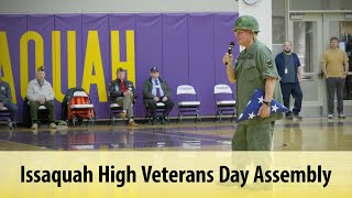 2023 Veterans Day Assembly at Issaquah High School [upl. by Akins]