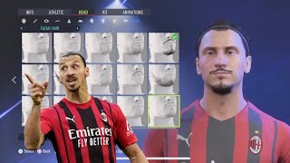 FIFA 23 How to make Zlatan Ibrahimovich All Versions Pro Clubs Look alike [upl. by Alyal278]