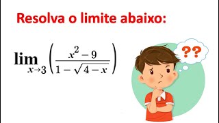 📌 RESOLVA O LIMITE [upl. by Veno]