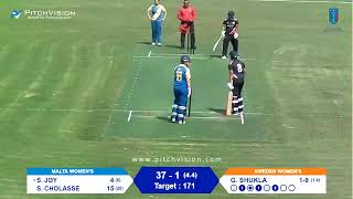 Live Women Cricket  Sweden v Malta  T20I [upl. by Akemihs]