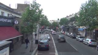 HD Full Visual Of Bus Route 185 Lewisham Station To Victoria Station [upl. by Zonda]