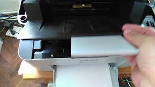 Samsung Xpress SLM2070  Replacing the Toner Cartridge [upl. by Atikihs]