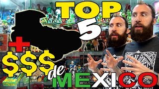 LOS JUGUETES MÁS CAROS Y RAROS DE MÉXICO TOP 5 MOST EXPENSIVE amp RARE MEXICAN VINTAGE TOYS MADHUNTER [upl. by Jessica]