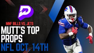 NFL PrizePicks Week 6  3 Best Player Props Predictions amp Parlays for Monday Night Football 🔥🔥 [upl. by Yhtomiht707]