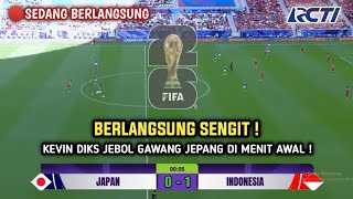 🔴LIVE  JAM TAYANG BERUBAH  INDONESIA VS JEPANG MATCH KE 5 GRUP C KUALIFIKASI PIALA DUNIA 2026 Ilu [upl. by Misti]