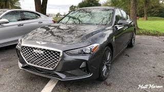 Quick Drive 2019 Genesis G70 33T AWD [upl. by Toshiko687]