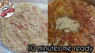 Spicy noodles recipe how to make noodles recipe noodles recipe with aiman ka kitchen [upl. by Clardy858]