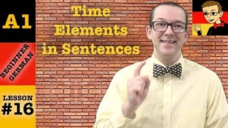 Time within German Sentences  Beginner German with Herr Antrim 16 [upl. by Archer]