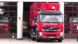 PRIMEUR Brandweer Zutphen rukt uit met de nieuwe HA  COH naar ongeval Deventer [upl. by Ver228]