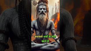 Whom do aghoris worship aghori aghoribaba aghoris shorts [upl. by Ocsic]