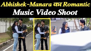 AbhishekManara Music Video Shoot in Chandigarh  AbhishekManara Romantic Music Video  Final Cut [upl. by Ayin]