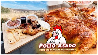 Como preparar pollo asado al estilo Pollo Feliz 🐔 [upl. by Dougald]