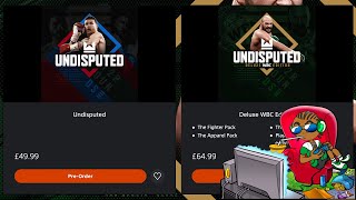 Undisputed Deluxe WBC Edition VS Standard Edition  What Undisputed Edition Should I Buy [upl. by Jarid]