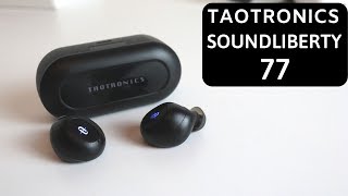 Auricolari Taotronics SoundLiberty 77 recensione [upl. by Haem]