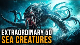 7 Most Powerful and Mythical Sea Creatures  Greek Mythology [upl. by Hillel26]