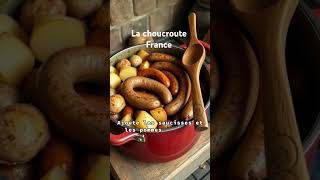 La choucroute choucroute youtubeshorts food cake recettefacile cuisine [upl. by Llenrag]