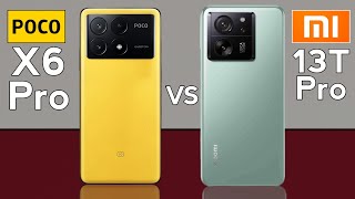 POCO X6 Pro vs Xiaomi 13T Pro [upl. by Derzon]