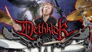 Laser Cannon Deth Sentence by Dethklok Drum Jam [upl. by Evadne]