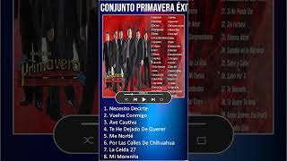 CONJUNTO PRIMAVERA ÉXITOS ROMÁNTICOS SUS MEJORES CANCIONES CONJUNTO PRIMAVERA MIX ROMANTIC shorts [upl. by Shantee]