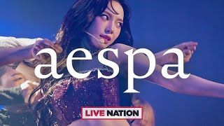 aespa LIVE TOUR  SYNK  PARALLEL LINE  in LONDON  Live Nation UK [upl. by Zebulen]