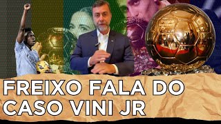 BOLA DE OURO  Marcelo Freixo se manifesta sobre a derrota de Vini Jr no prêmio europeu [upl. by Ilarrold]