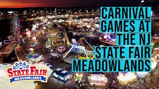 Carnival Games at the NJ State Fair Meadowlands 2023 [upl. by Karmen]