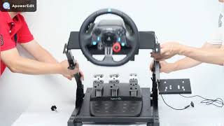 1 Marada G920 Racing Steering Wheel Stand [upl. by Ytsihc]