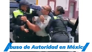 Agente de la Guardia Nacional se niega a recibir multa y agrede a policías de vialidad [upl. by Montanez]