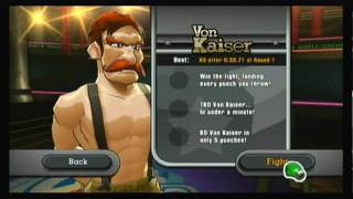 PunchOut Extra 2  Contender  Von Kaiser Challenges [upl. by Htaeh]