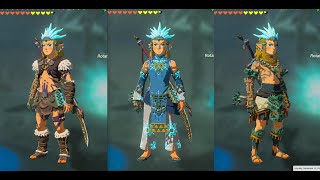 How to Find the Frostbite Armor Set Headdress Trousers Shirt  Zelda TOTK [upl. by Dhumma853]