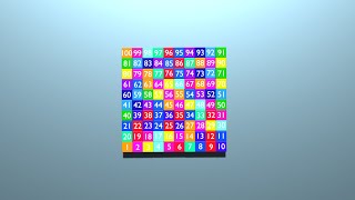 Learn Numbers 1100 With Rainbow Building Blocks MAGIC [upl. by Seaver]