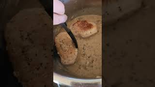 Instant Pot Pork Chops and Gravy dinner instantpot porkchoprecipes [upl. by Wohlen]