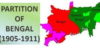 Partition of Bengal 1905  Olevel  Pakistan Movement [upl. by Animas]