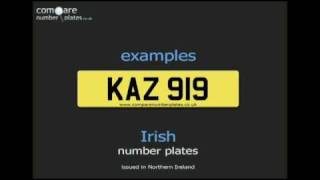 What are Irish private number plates [upl. by Ayim]