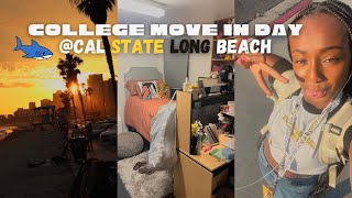 Freshman Dorm Move in Vlog 2023 California State University Long Beach [upl. by Burack785]