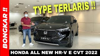 Bongkar  Honda All New HRV 2022 E CVT  Review Exterior amp Interior Pesaing Hyundai Creta [upl. by Weaks141]