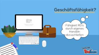 ► Geschäftsfähigkeit einfach erklärt [upl. by Aisemaj]