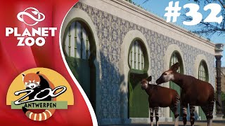 Planet Zoo  Antwerp Zoo 32 Revisiting the Moorish Temple amp Flemish Garden [upl. by Aroc384]