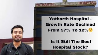 Yatharth Hospital  Became The Third Largest Hospital In North India But Growth Rate Declined [upl. by Siskind]