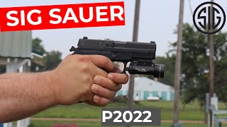 Range Review Sig P2022  Sigs hidden 9mm gem [upl. by Ilojne263]