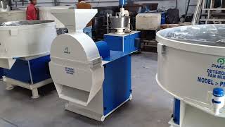 Detergent Powder Mixer and Screening Machine  PMIX [upl. by Charmane]